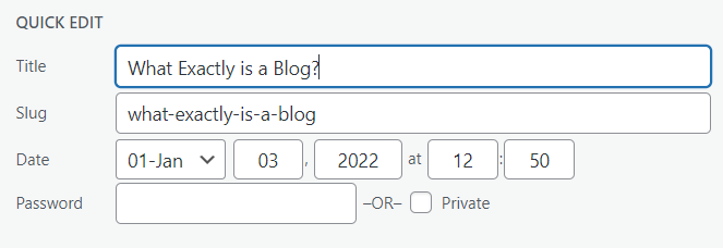 blog post details