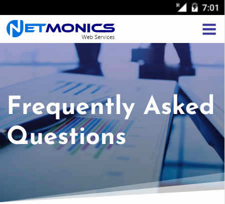 mobile phone screenshot showing good contrast sized