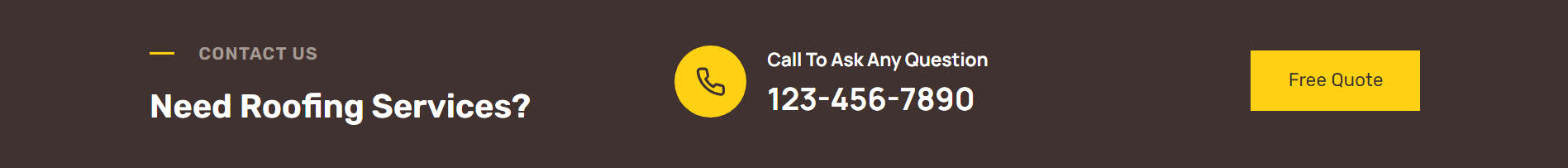 a yellow circle with a black background with white text