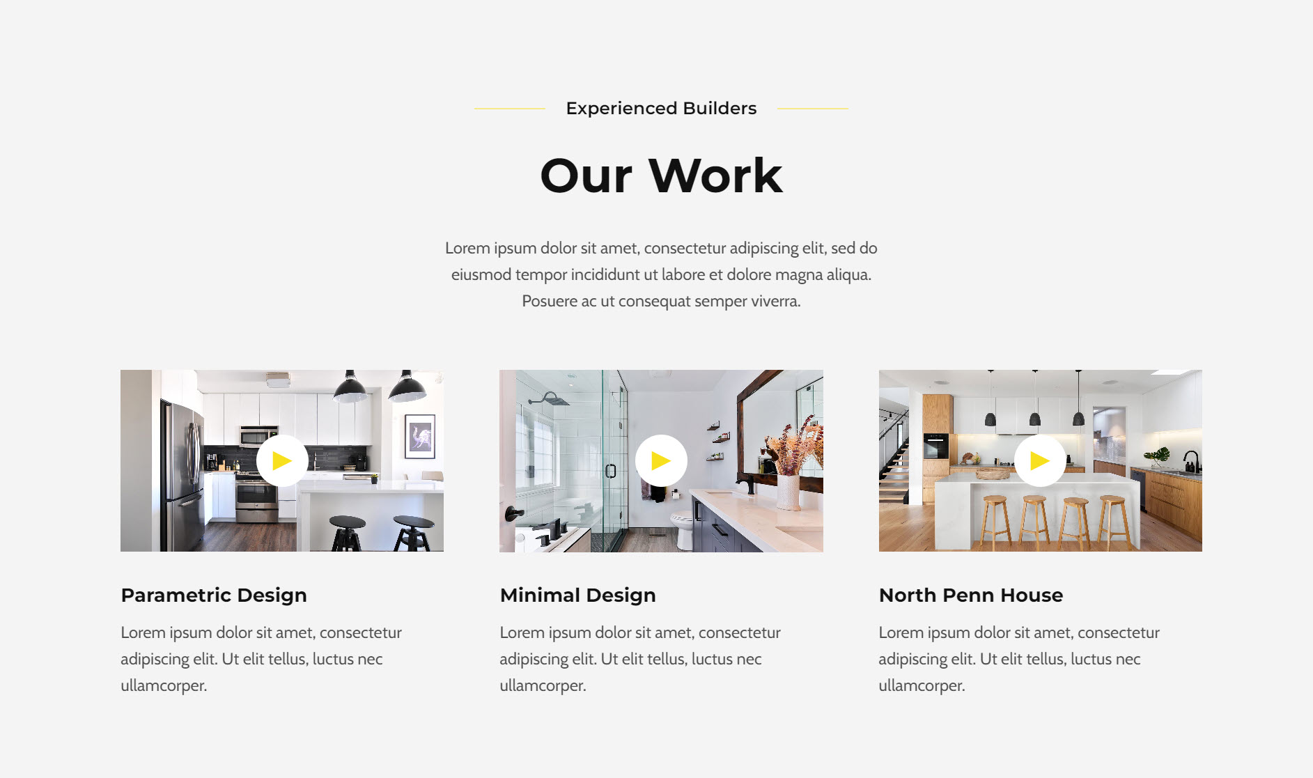 card section in desktop device view 