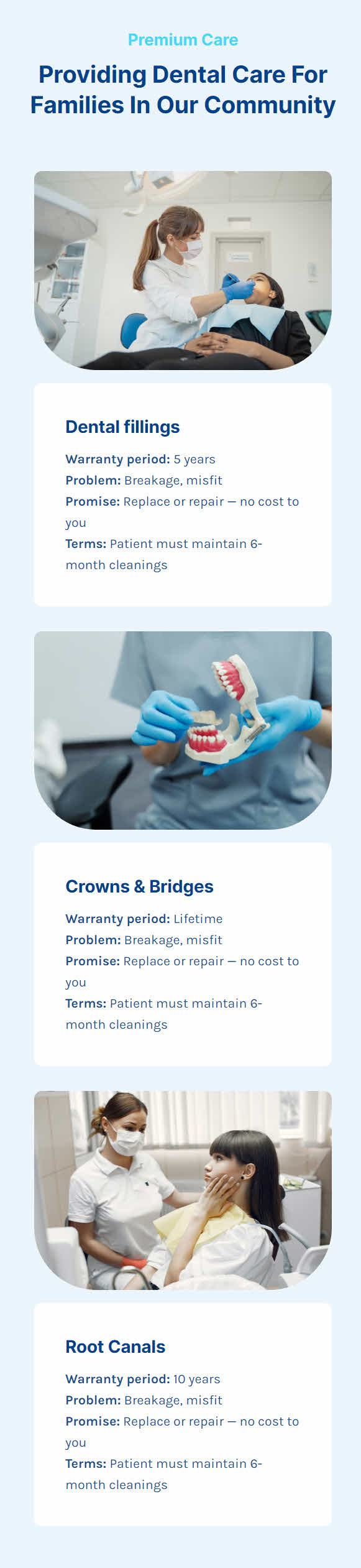 card section for mobile devices