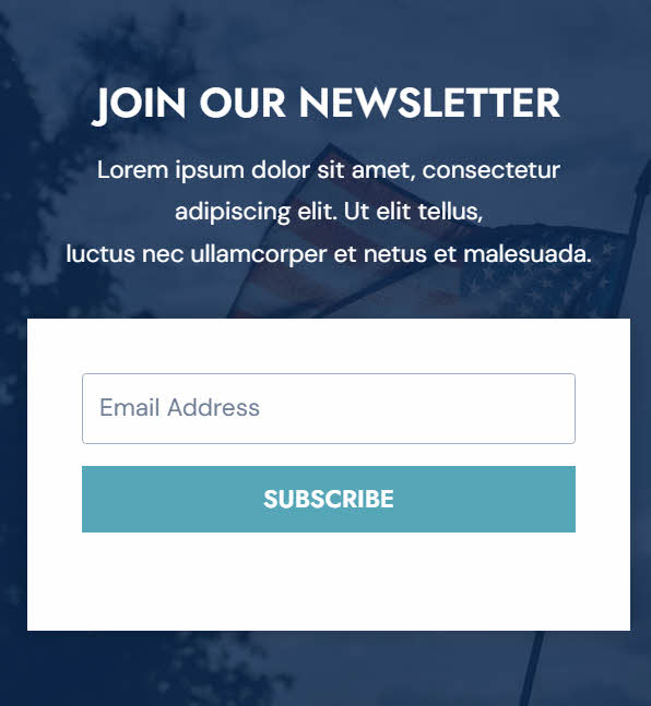 news letter sign up 3 original mobile