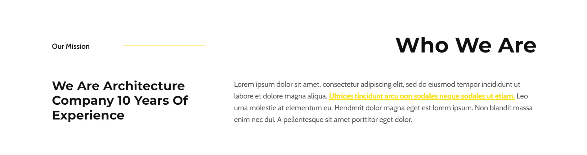 text layout page section